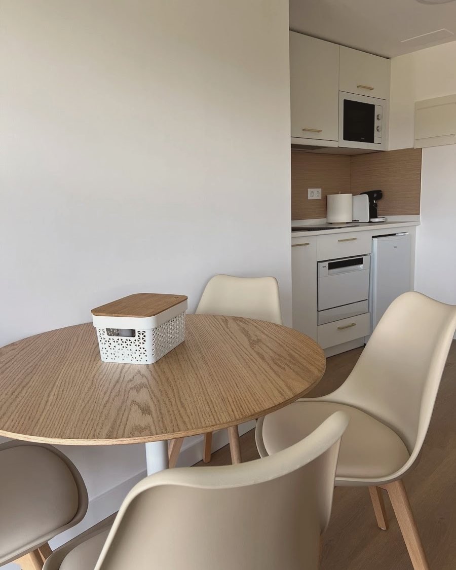 Apartamento A Muralla: Cocina y comedor