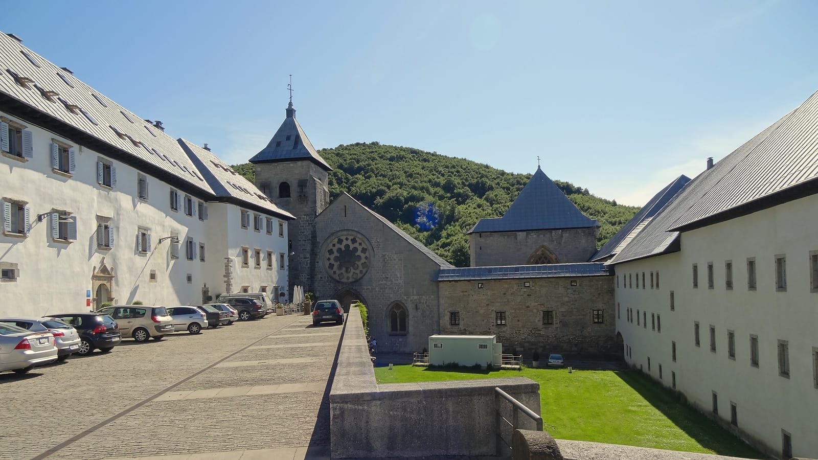 Colegiada de Santa María de Roncesvalles, etapa Saint-Jean-Pied-de-Port – Roncesvalles