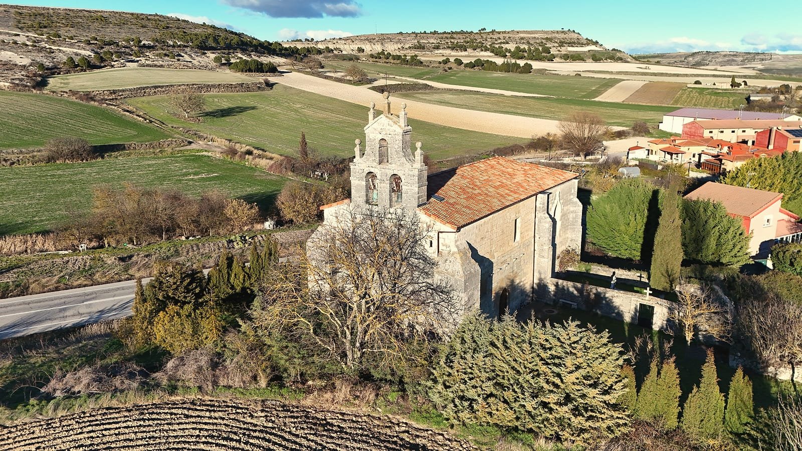 Ermida da Expectación em Las Quintanillas, etapa Burgos – Hornillos del Camino