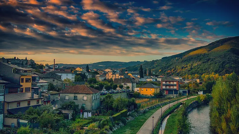 Vista de Villafranca del Bierzo