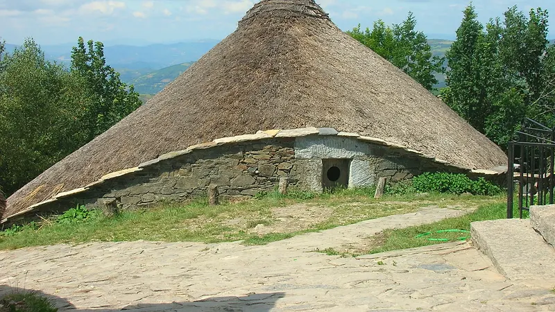 Vista de O Cebreiro