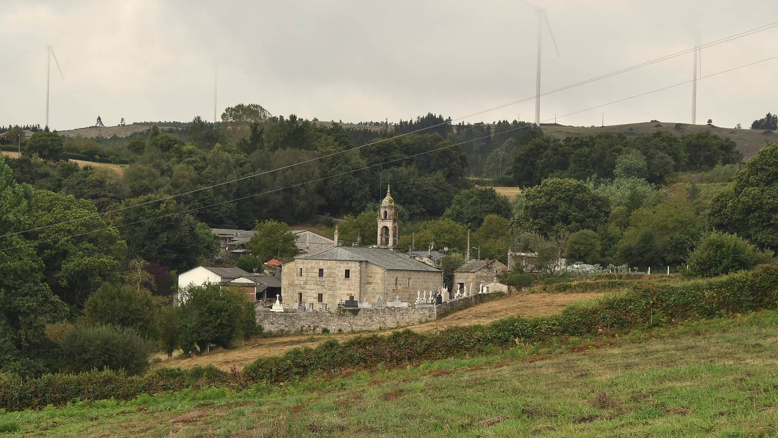 Aldeia de Airexe, em Sarria, etapa Triacastela – Sarria