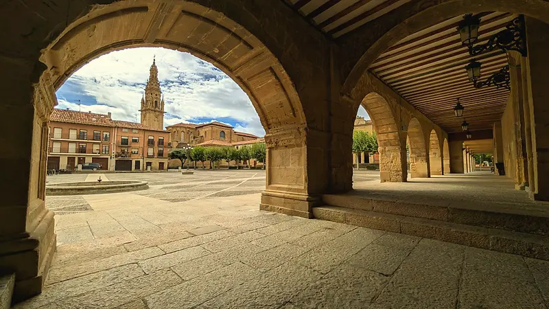 Vista de Santo Domingo de la Calzada