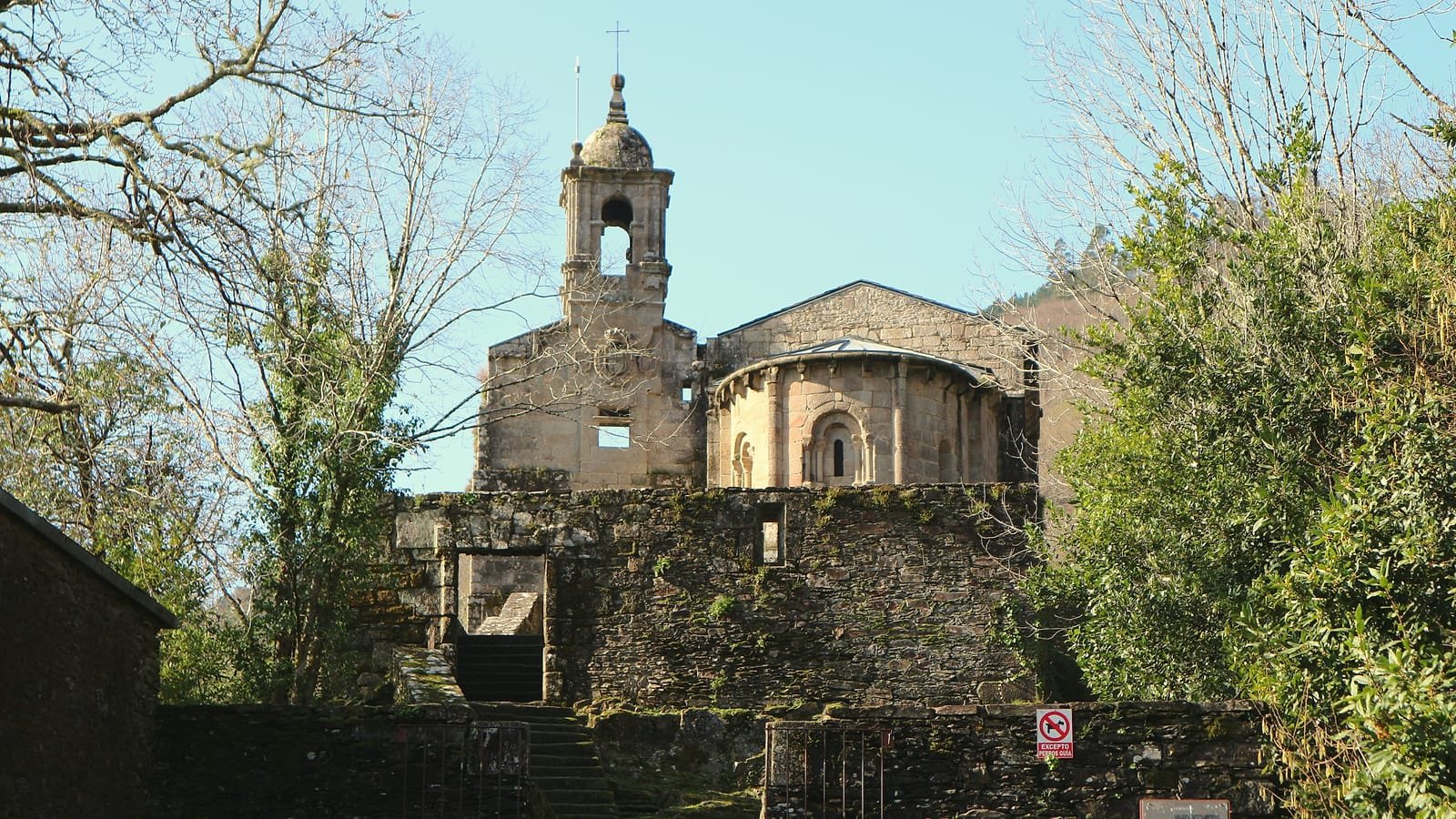 Mosteiro de Caaveiro, nas Fragas do Eume, etapa Neda – Pontedeume