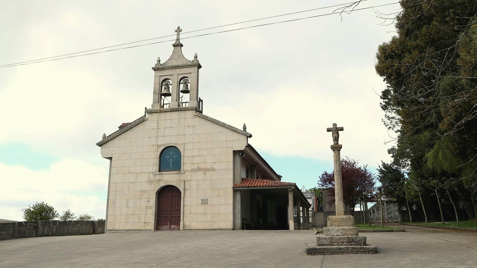 Igreja de O Mesón do Vento, etapa Betanzos – Hospital de Bruma