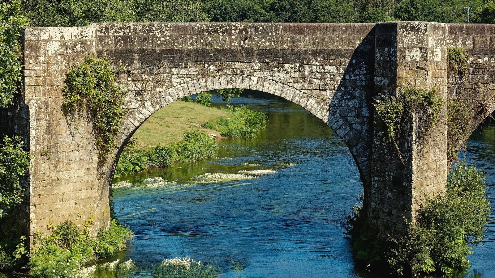 Ponte de Pontevea sobre o Ulla, etapa Caldas de Reis – Padrón