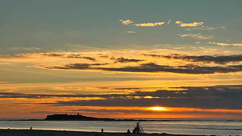 Vista de Caminha