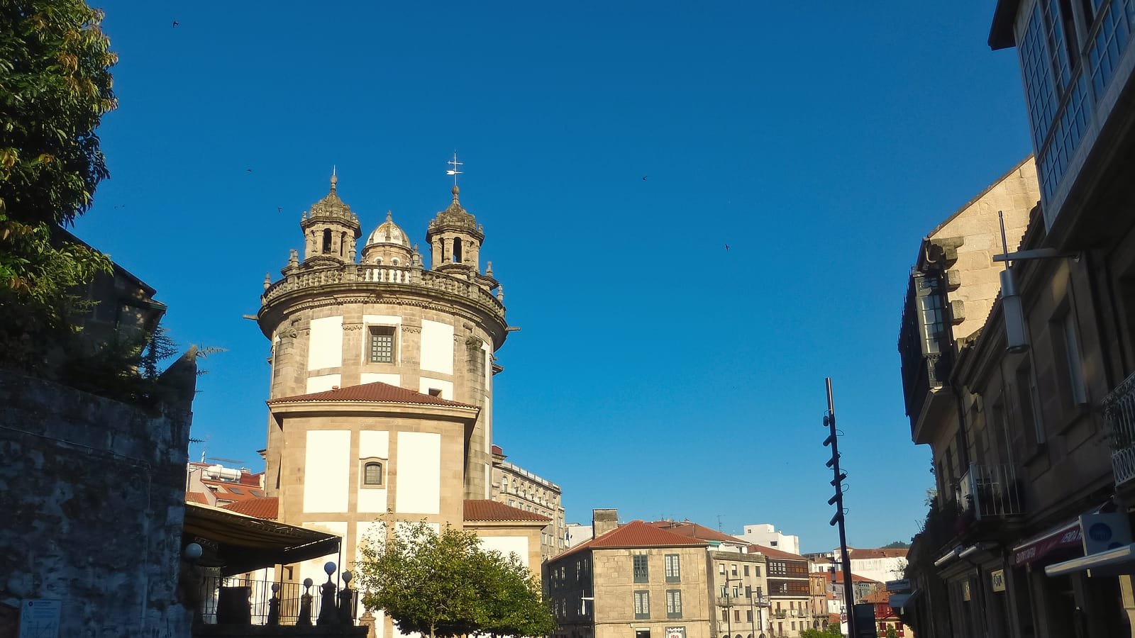 Santuário da Virgem Peregrina em Pontevedra, etapa Redondela – Pontevedra