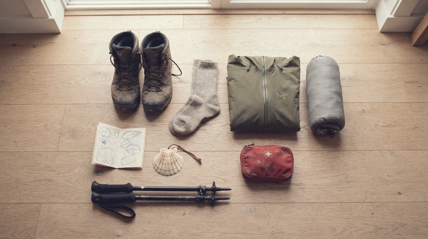 What to pack for the Camino: the 7 kg list